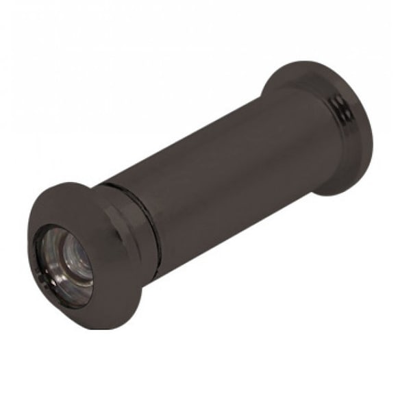 Cal-Royal 160 Degrees Brass Door Viewer, 1/2 Bore, Plastic Lens, for 1-3/8 to 2 Thick Doors, US10B Oil DV90-10B - main